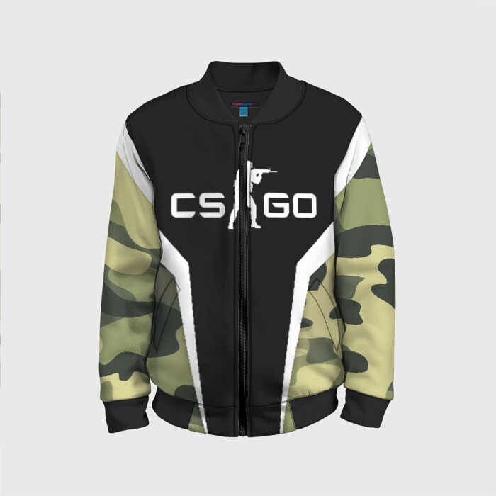 Детский бомбер 3D CS:GO Camouflage фото