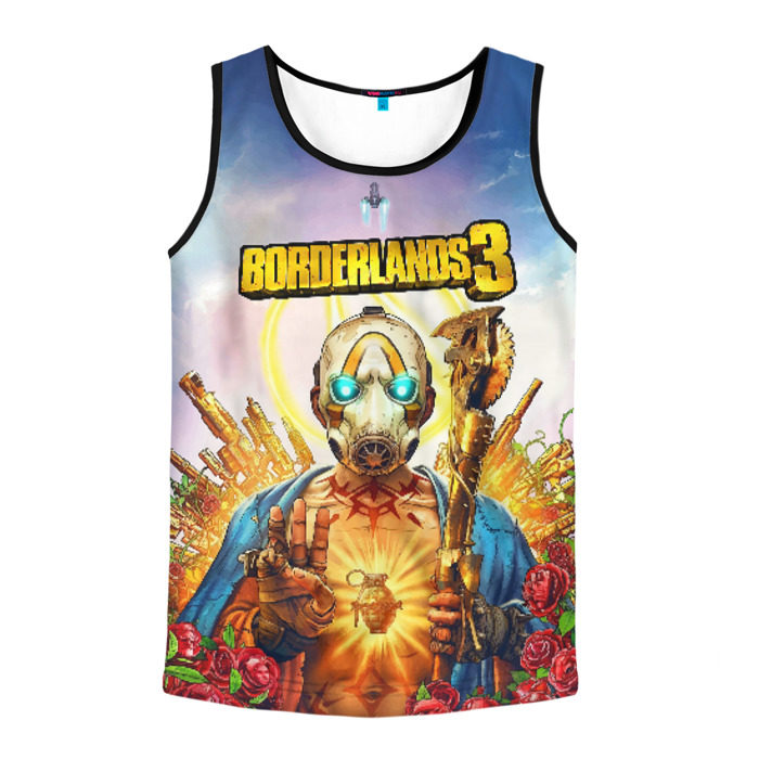 Мужская майка 3D BORDERLANDS 3 фото