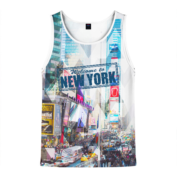 Мужская майка 3D New York фото