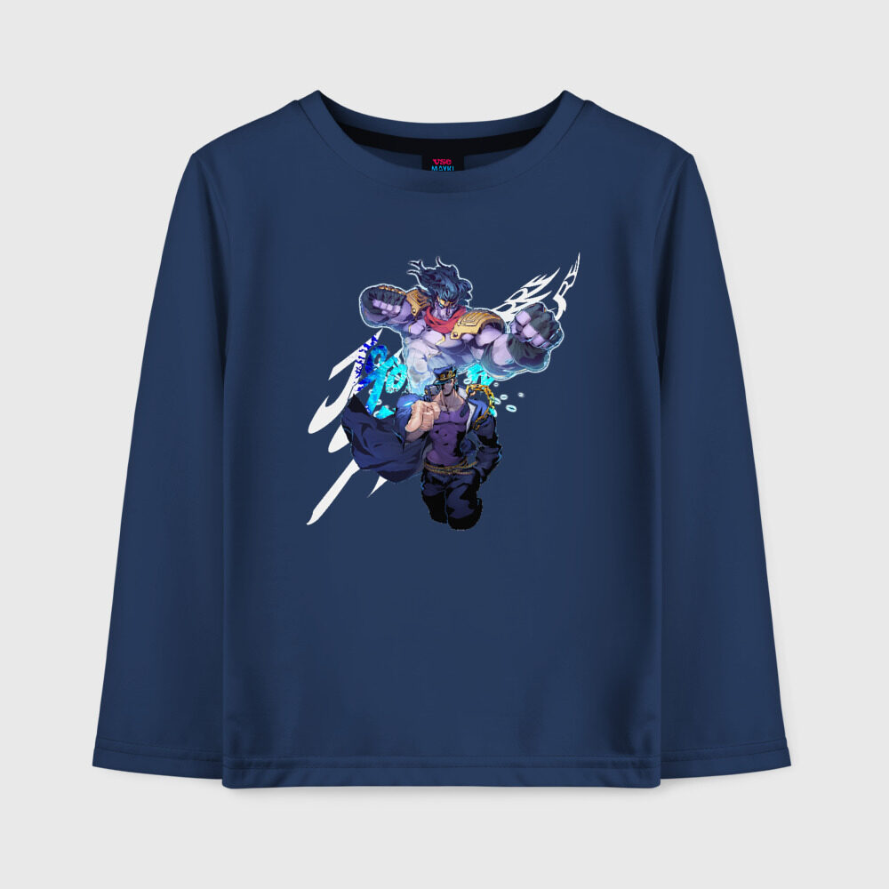 Детский лонгслив хлопок Jojos Bizarre Adventure фото