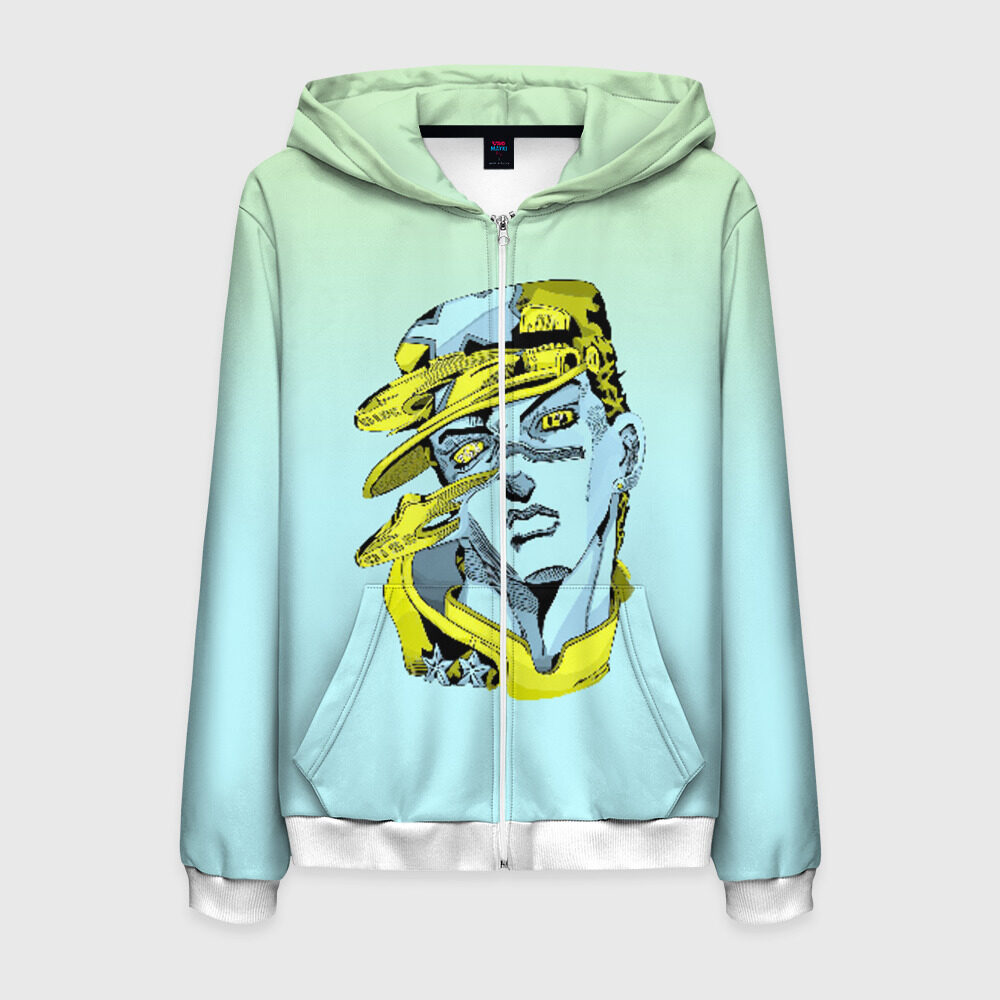 Мужская толстовка 3D на молнии Jojos Bizarre Adventure фото