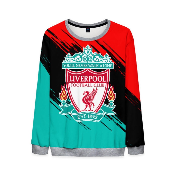 Мужской свитшот 3D LIVERPOOL фото