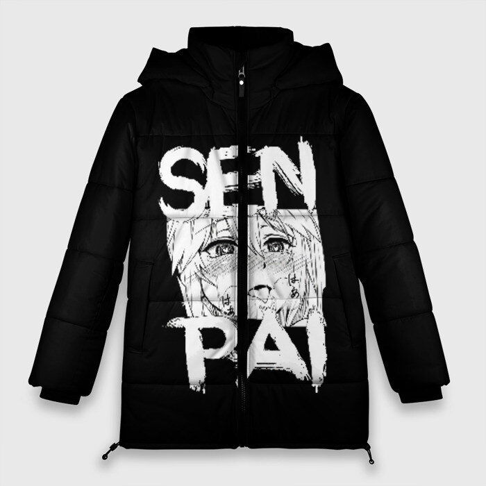 Женская зимняя куртка 3D Senpai фото