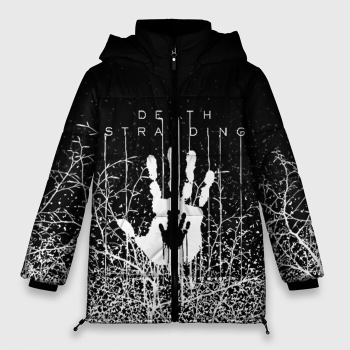 Женская зимняя куртка 3D DEATH STRANDING фото