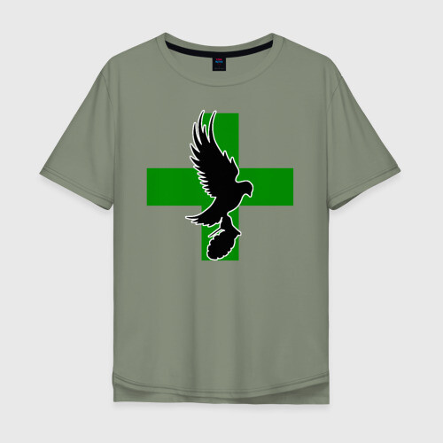 Мужская футболка хлопок Oversize Hollywood Undead фото