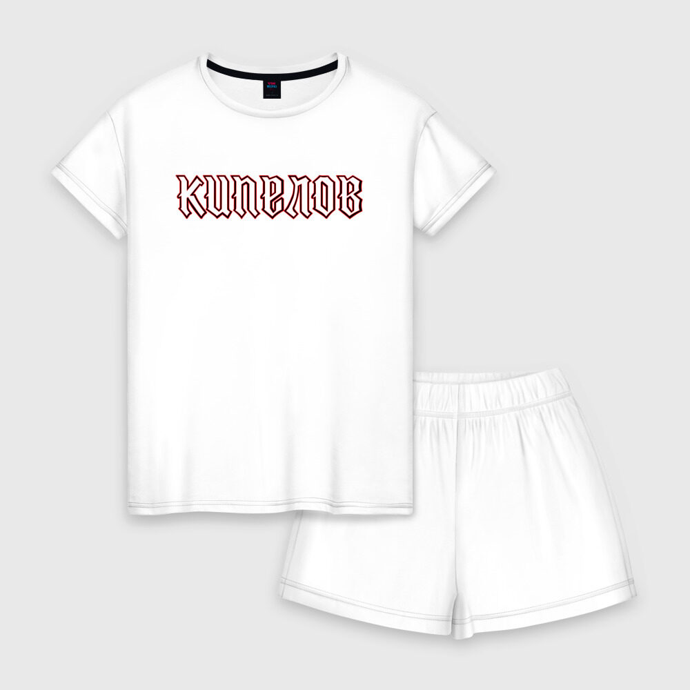 Женская пижама с шортиками хлопок АРИЯ КИПЕЛОВ фото