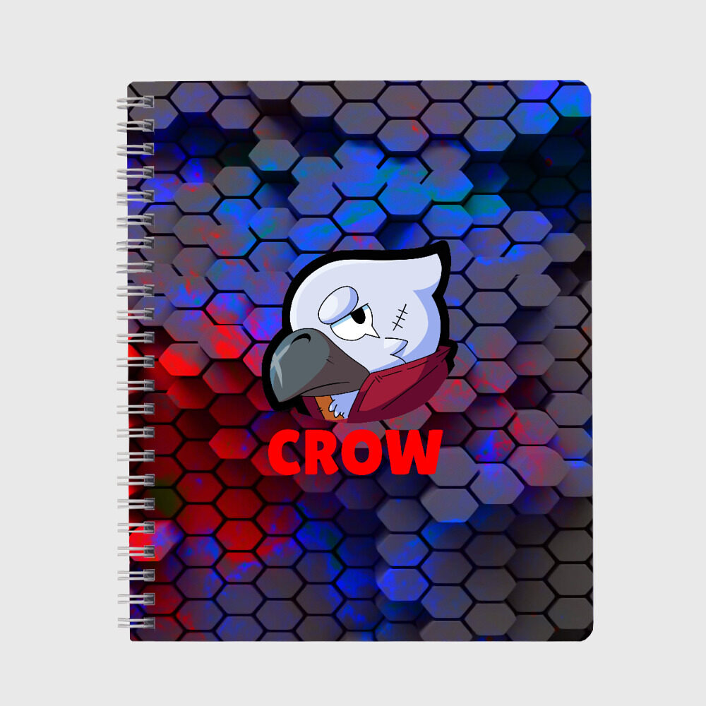 Тетрадь Brawl Stars CROW фото