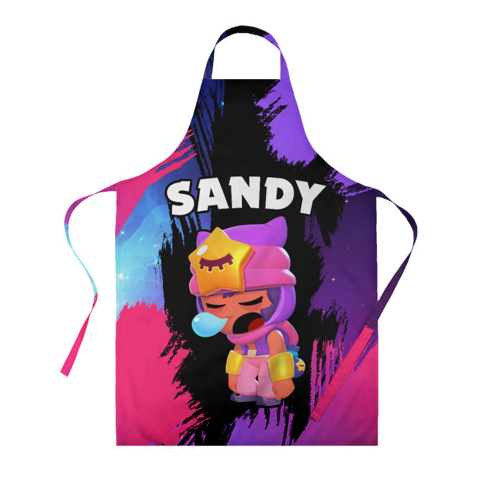 Фартук 3D BRAWL STARS - SANDY (Space) фото