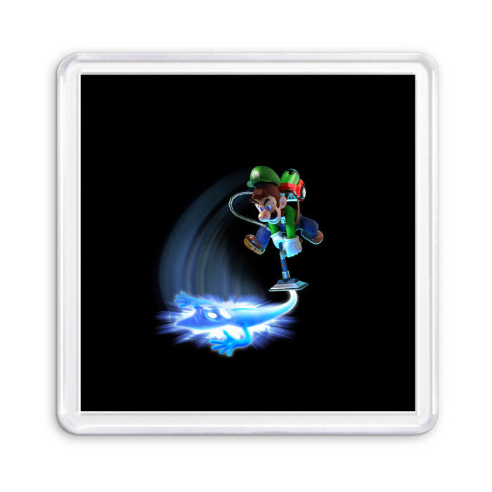 Магнит 55*55 Luigis Mansion фото