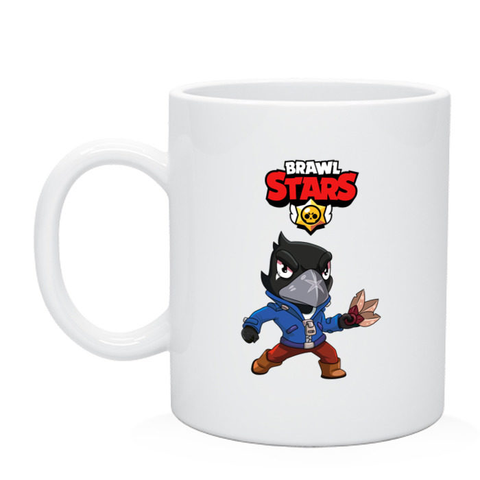 Кружка BRAWL STARS CROW фото