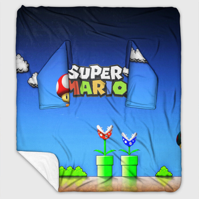 Плед с рукавами Super Mario фото