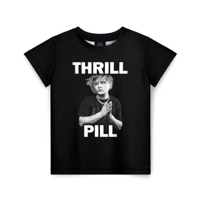 Детская футболка 3D Thrill pill фото