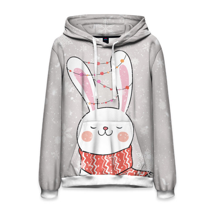 Мужская толстовка 3D Happy New Year 2020 фото