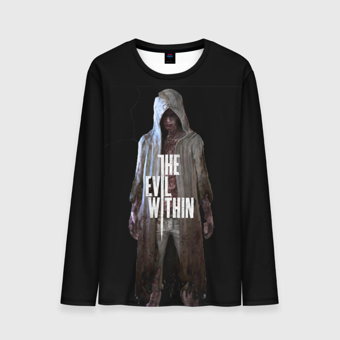 Мужской лонгслив 3D The evil within фото