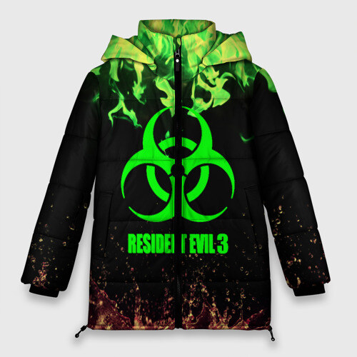 Женская зимняя куртка 3D RESIDENT EVIL 3 фото