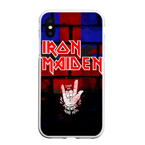 Чехол для iPhone XS Max матовый Iron Maiden фото
