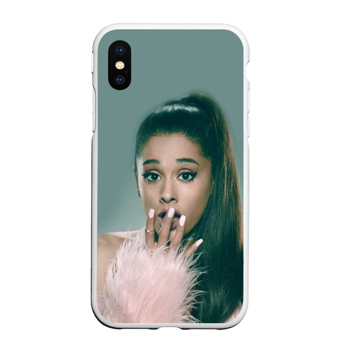Чехол для iPhone XS Max матовый Ariana Grande (Ариана Гранде) фото