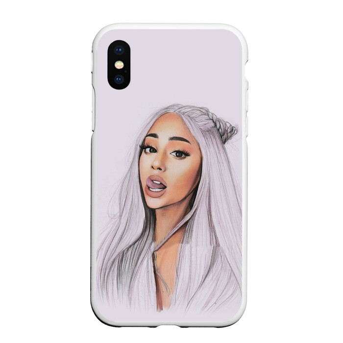 Чехол для iPhone XS Max матовый Ariana Grande (Ариана Гранде) фото