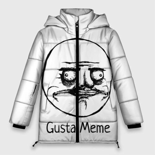 Женская зимняя куртка 3D Gusta Meme фото