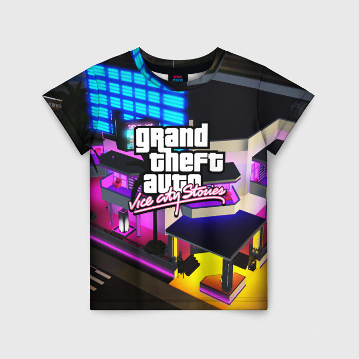 Детская футболка 3D GTA:VICE CITY фото