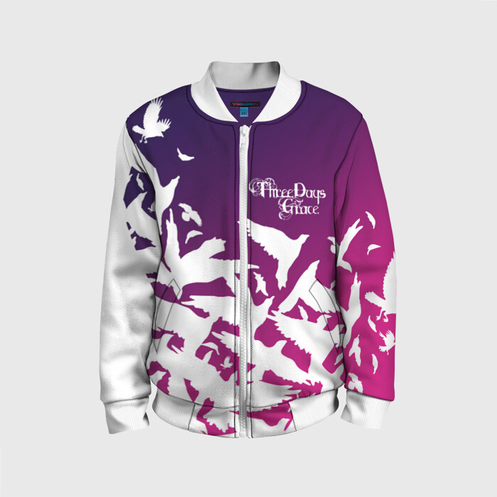 Детский бомбер 3D Three Days Grace фото