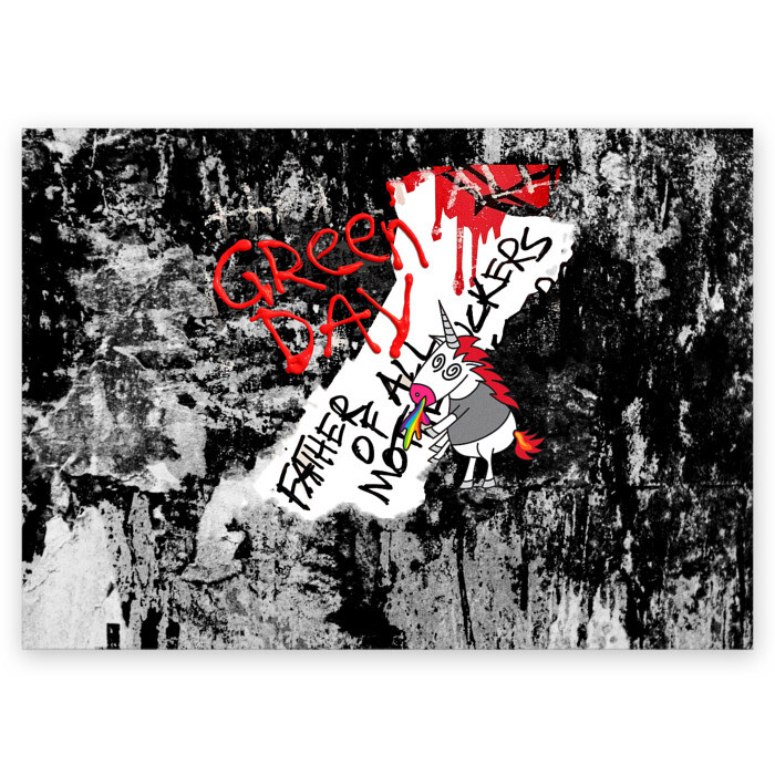 Поздравительная открытка Green Day - Father of All MF фото