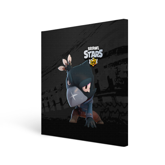 Холст квадратный Brawl Stars Crow (Ворон) фото