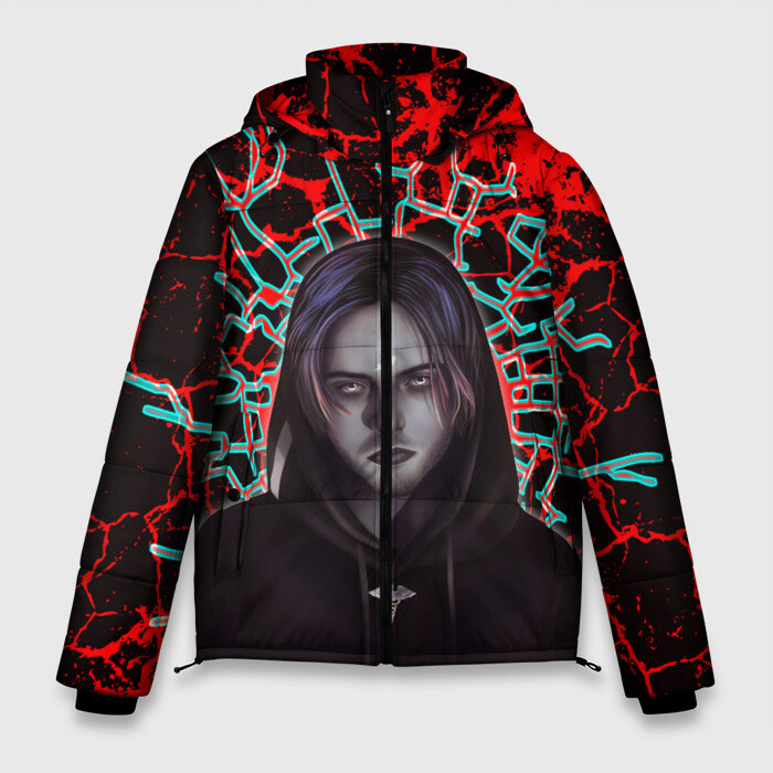 Мужская зимняя куртка 3D Pyrokinesis фото