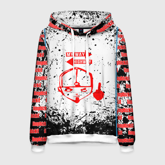 Мужская толстовка 3D LIMP BIZKIT фото