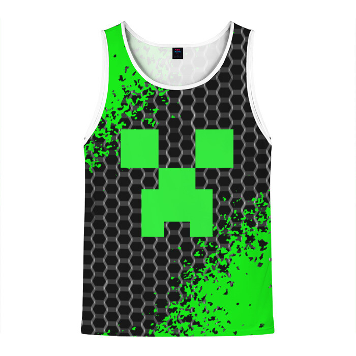 Мужская майка 3D MINECRAFT фото