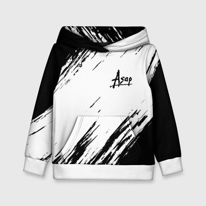 Детская толстовка 3D ASAP ROCKY фото