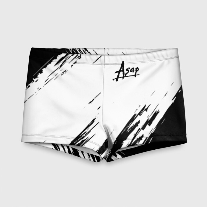 Детские купальные плавки 3D ASAP ROCKY | АСАП (Z) фото