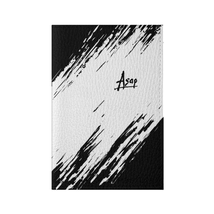 Обложка для паспорта матовая кожа ASAP ROCKY фото