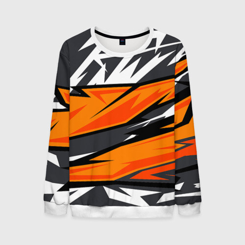 Мужской свитшот 3D corner camouflage фото