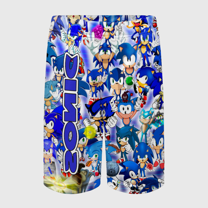 Детские спортивные шорты 3D sonik фото