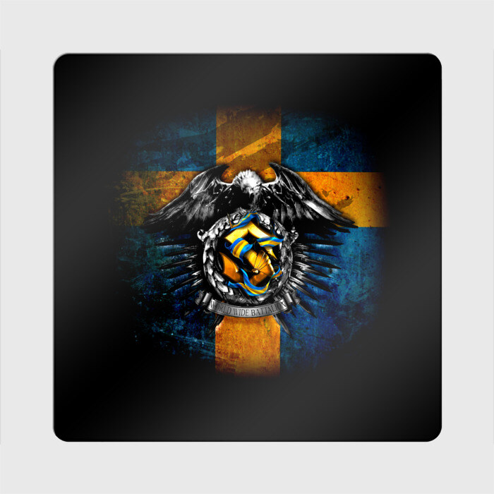 Магнит виниловый Квадрат Sabaton фото