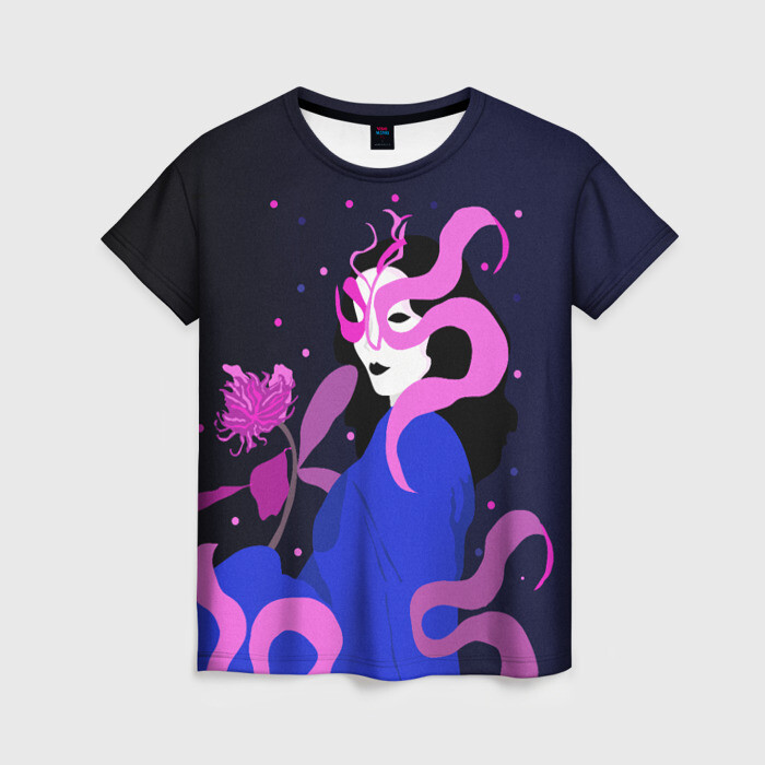 Женская футболка 3D Utopia фото