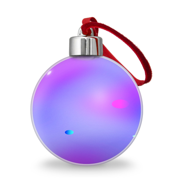 Ёлочный шар NEON GRADIENT фото