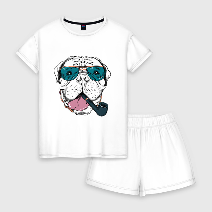 Женская пижама с шортиками хлопок Добрый друг фото
