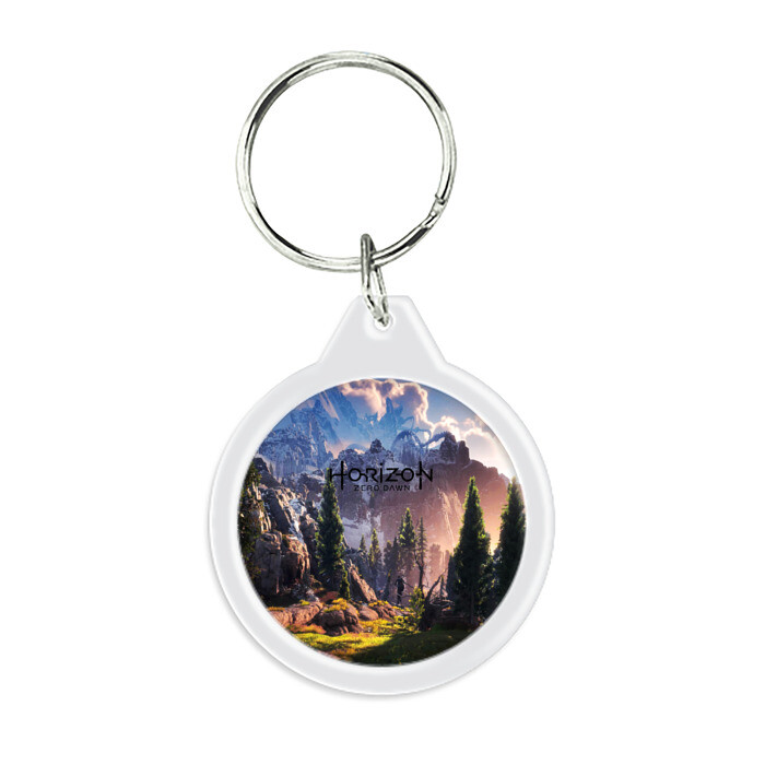 Брелок круглый Horizon Zero Dawn фото