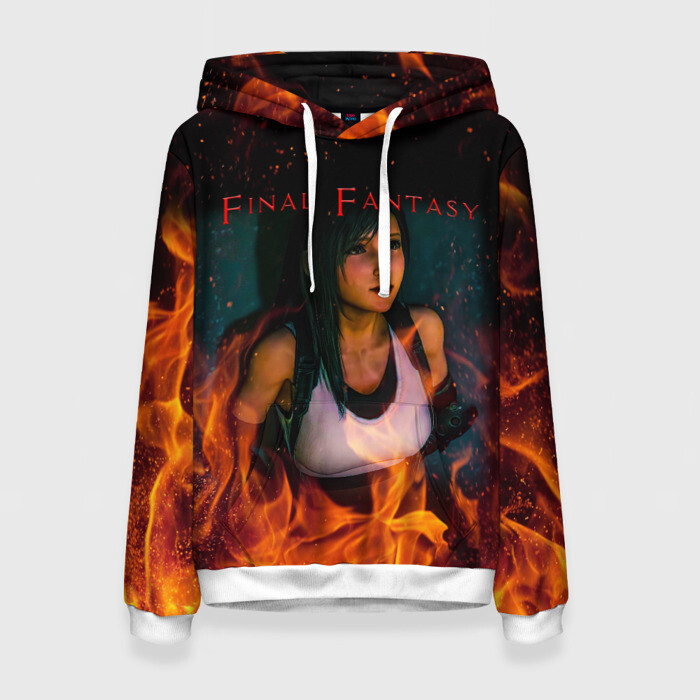 Женская толстовка 3D Final Fantasy VII Remake фото
