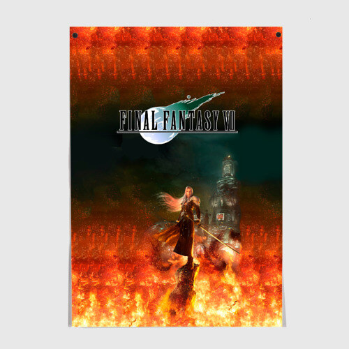 Постер Final Fantasy VII Remake фото