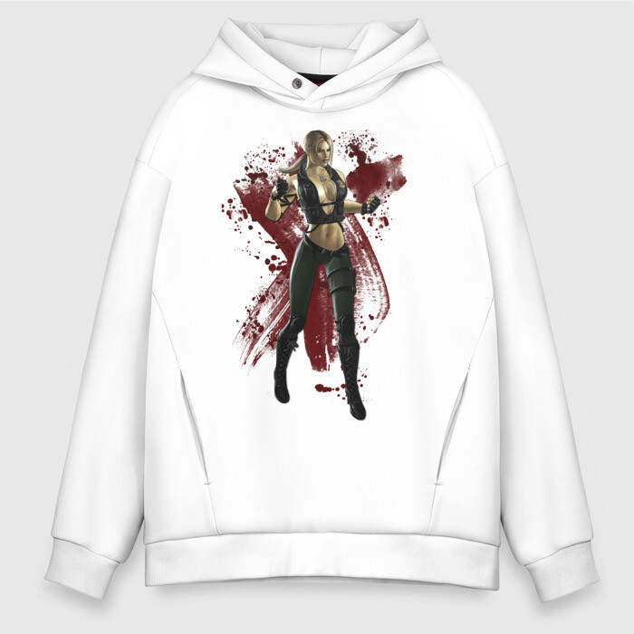 Мужское худи Oversize хлопок Sonya Blade фото