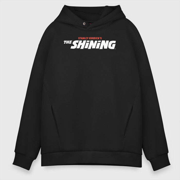 Мужское худи Oversize хлопок The Shining Logo White фото