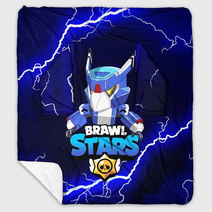 Плед с рукавами BRAWL STARS MECHA CROW фото