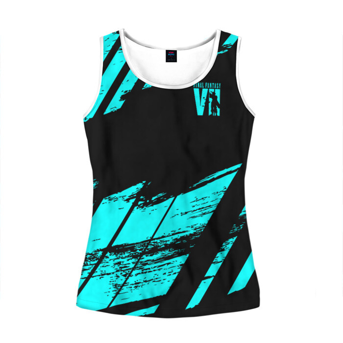 Женская майка 3D Final Fantasy Cloud фото