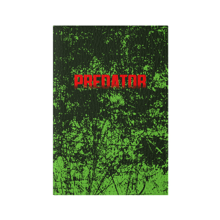 Обложка для паспорта матовая кожа Предатор фото