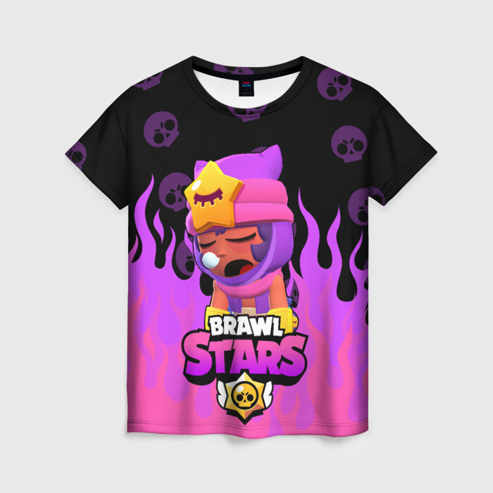 Женская футболка 3D Sandy BRAWL STARS фото