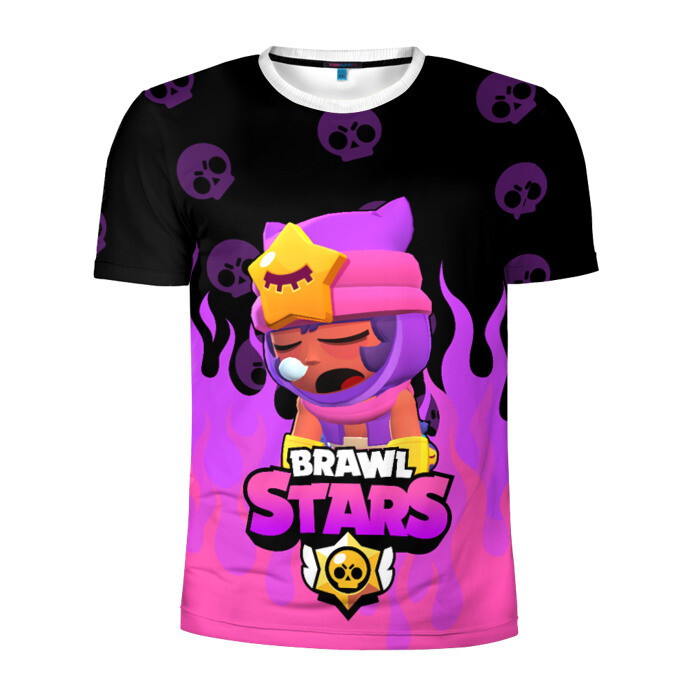 Мужская футболка 3D спортивная Sandy BRAWL STARS фото