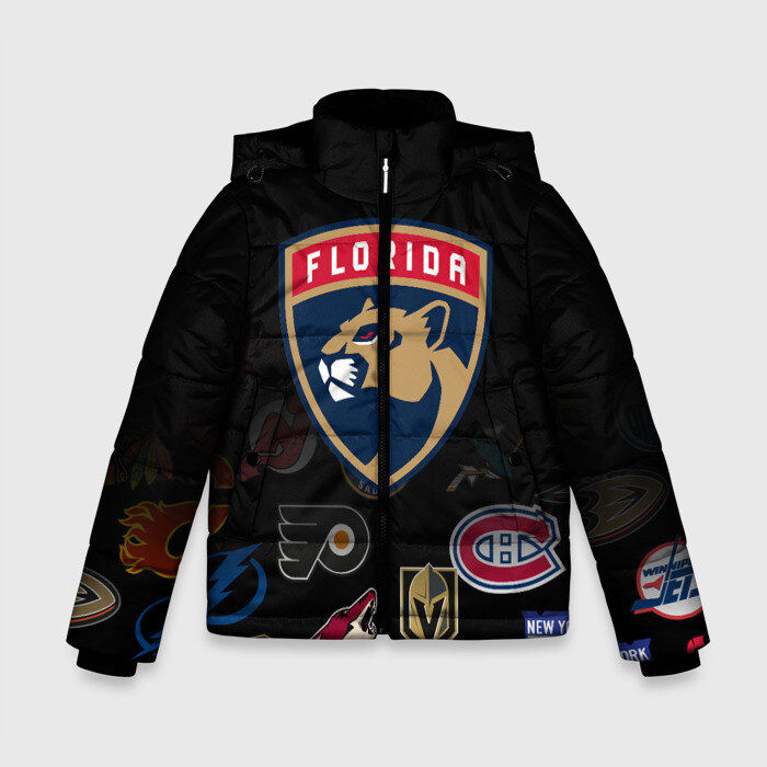 Зимняя куртка для мальчиков 3D NHL Florida Panthers (Z) фото